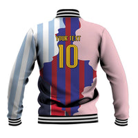Custom Argentina and Spain Baseball Jacket Special Vintage Match Team Edition