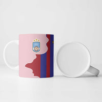 Custom Argentina and Spain Ceramic Mug Special Vintage Match Team Edition