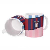 Custom Argentina and Spain Ceramic Mug Trio Special Vintage Edition