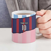 Custom Argentina and Spain Ceramic Mug Trio Special Vintage Edition