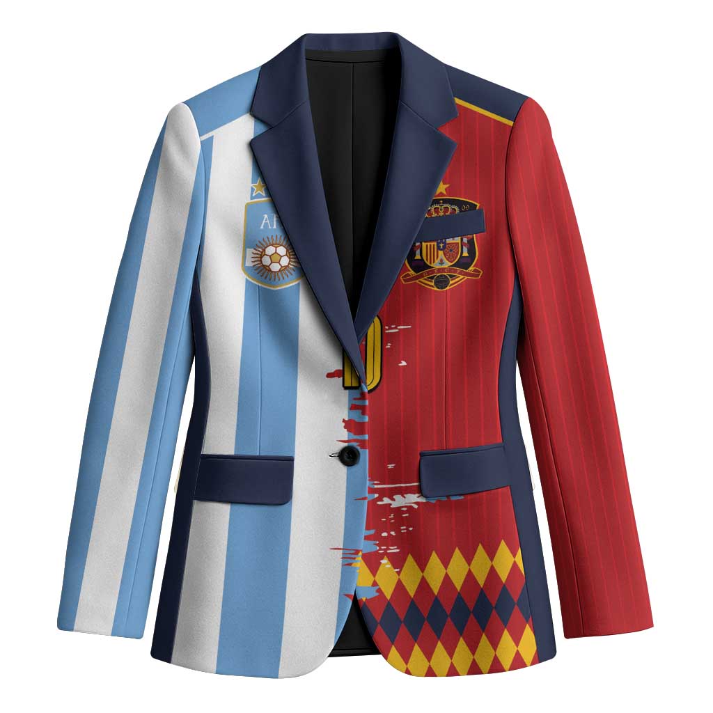 Custom Argentina and Spain Blazer 2026 Battle Finalissima