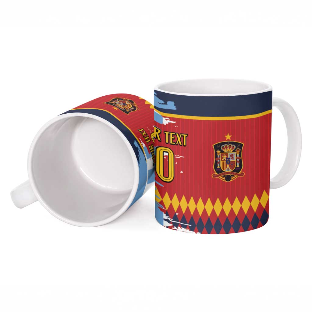 Custom Argentina and Spain Ceramic Mug 2026 Battle Finalissima