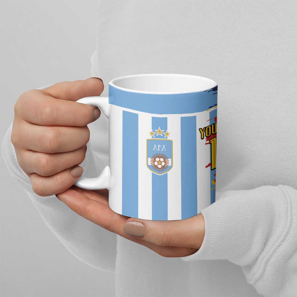 Custom Argentina and Spain Ceramic Mug 2026 Battle Finalissima