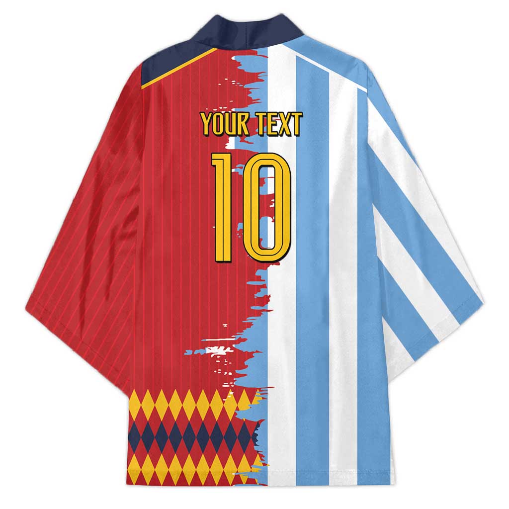 Custom Argentina and Spain Kimono 2026 Battle Finalissima