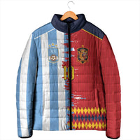 Custom Argentina and Spain Padded Jacket 2026 Battle Finalissima