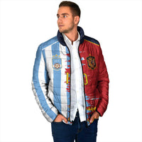Custom Argentina and Spain Padded Jacket 2026 Battle Finalissima