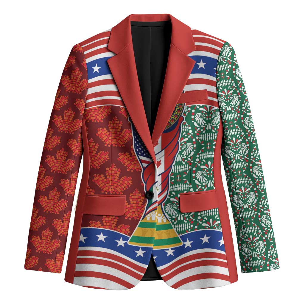 Custom Mexico Canada USA Blazer World Nations Football 2026