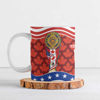 Custom Mexico Canada USA Ceramic Mug World Nations Football 2026
