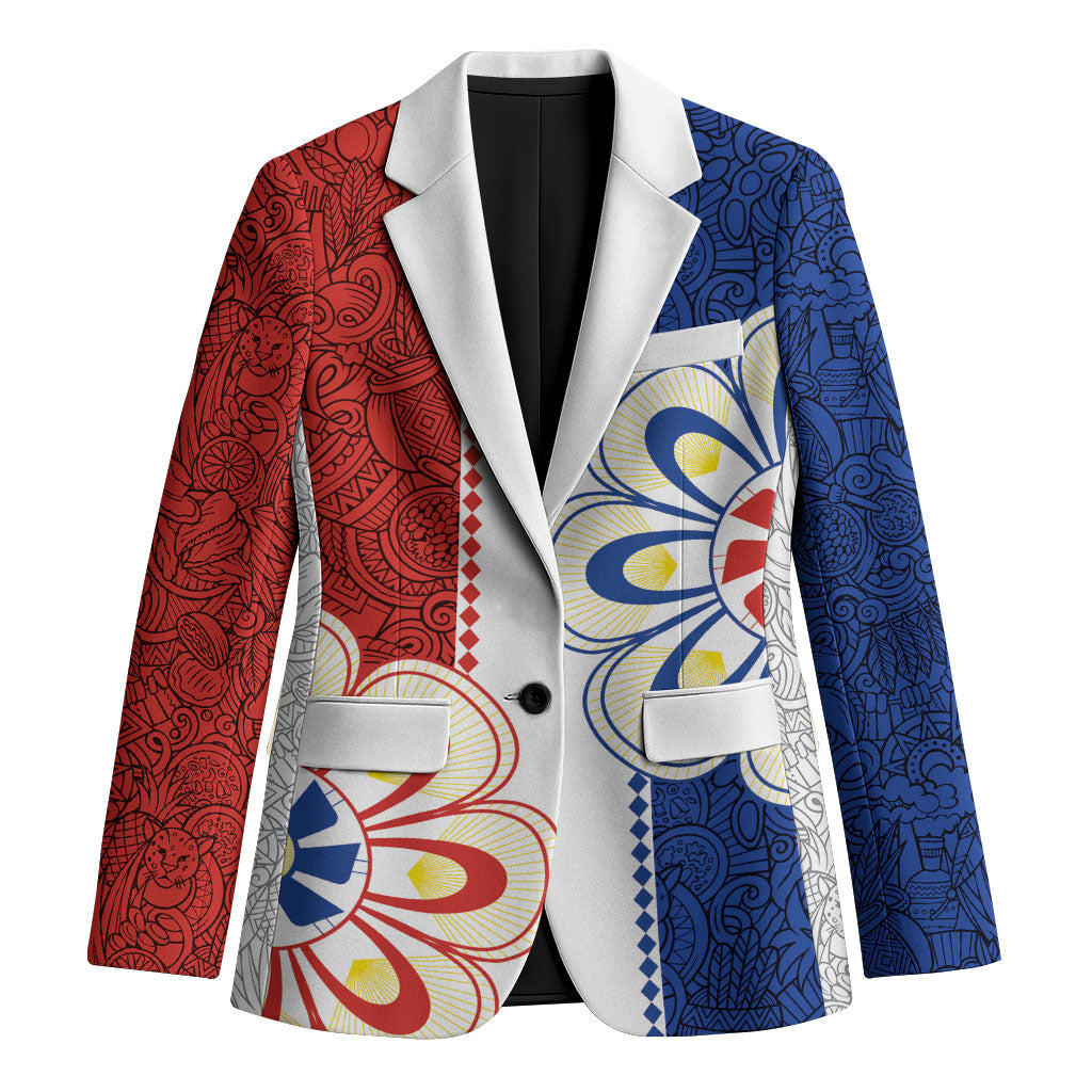 Vamos Paraguay Custom Blazer Nanduti Heritage Football Supporter