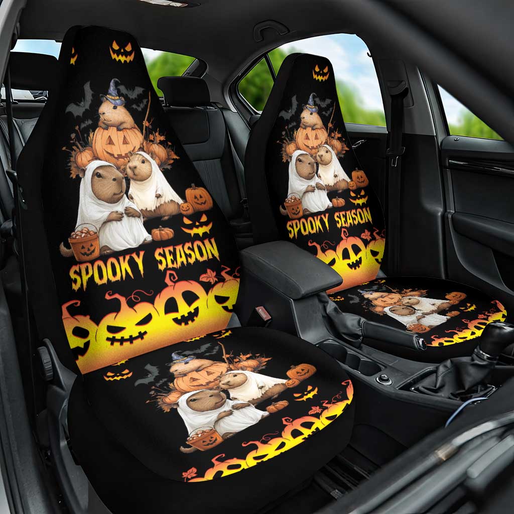 Capy-Boo-Ra Spooky Season Car Seat Cover