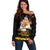 Capy-Boo-Ra Spooky Season Off Shoulder Sweater - Wonder Print Shop