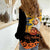 Happy Capy-Boo-Ra Women Casual Shirt Capybara Ghost Trick or Treat