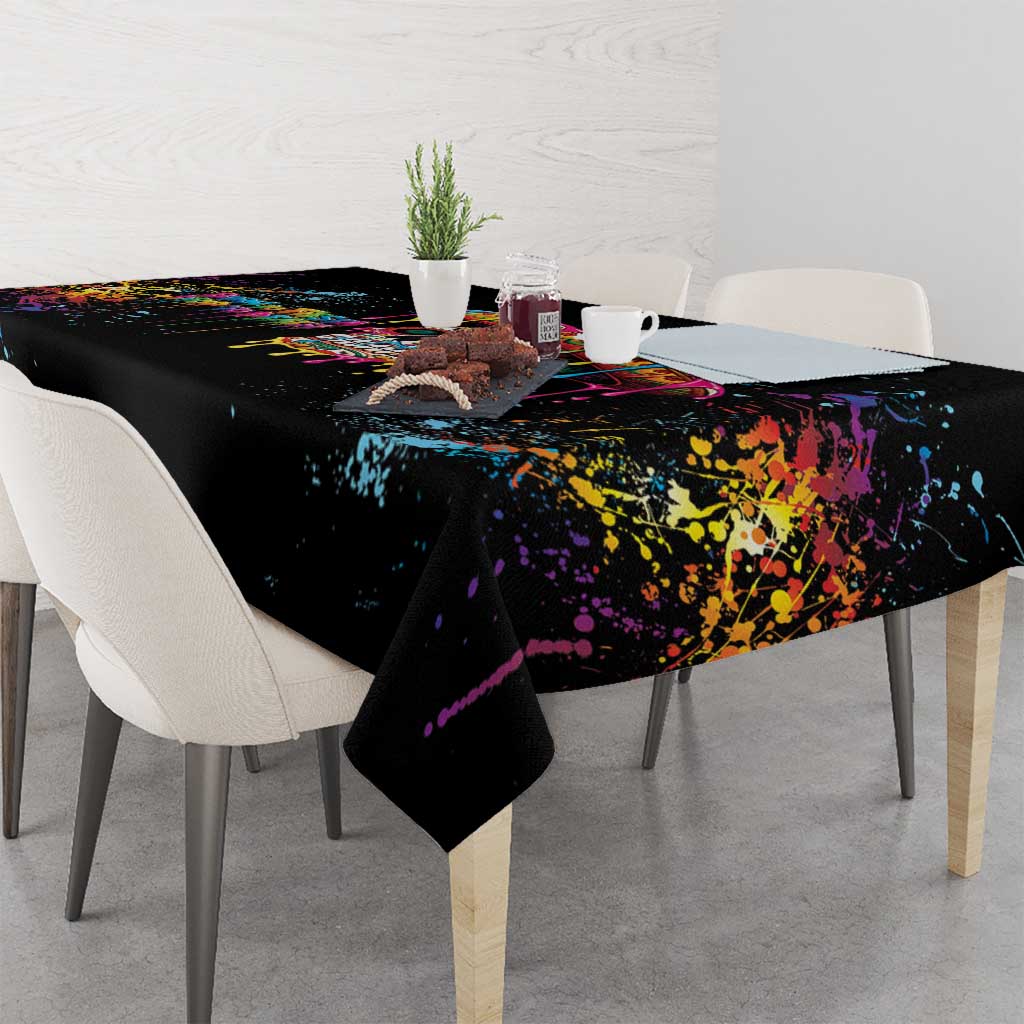 Dripping Sombrero Sugar Skull Tablecloth Día de los Muertos - Wonder Print Shop