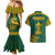 South Africa Rugby Couples Matching Mermaid Dress and Hawaiian Shirt Springboks Proud The Champions LT9 - Wonder Print Shop