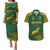 South Africa Rugby Couples Matching Puletasi Dress and Hawaiian Shirt Springboks Proud The Champions LT9 - Wonder Print Shop