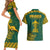 South Africa Rugby Couples Matching Short Sleeve Bodycon Dress and Hawaiian Shirt Springboks Proud The Champions LT9 - Wonder Print Shop