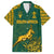 South Africa Rugby Family Matching Long Sleeve Bodycon Dress and Hawaiian Shirt Springboks Proud The Champions LT9 - Wonder Print Shop