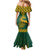 South Africa Rugby Family Matching Mermaid Dress and Hawaiian Shirt Springboks Proud The Champions LT9 - Wonder Print Shop