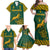 South Africa Rugby Family Matching Off Shoulder Maxi Dress and Hawaiian Shirt Springboks Proud The Champions LT9 - Wonder Print Shop