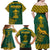 South Africa Rugby Family Matching Off Shoulder Maxi Dress and Hawaiian Shirt Springboks Proud The Champions LT9 - Wonder Print Shop