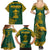 South Africa Rugby Family Matching Summer Maxi Dress and Hawaiian Shirt Springboks Proud The Champions - Wonder Print Shop