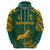 South Africa Rugby Hoodie Springboks Proud The Champions - Wonder Print Shop