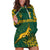 South Africa Rugby Hoodie Dress Springboks Proud The Champions - Wonder Print Shop