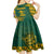 South Africa Rugby Kid Short Sleeve Dress Springboks Proud The Champions - Wonder Print Shop