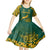 South Africa Rugby Kid Short Sleeve Dress Springboks Proud The Champions - Wonder Print Shop