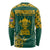 South Africa Rugby Long Sleeve Shirt Springboks Proud The Champions - Wonder Print Shop