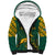 South Africa Rugby Sherpa Hoodie Springboks Proud The Champions - Wonder Print Shop