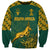 South Africa Rugby Sweatshirt Springboks Proud The Champions - Wonder Print Shop