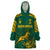 South Africa Rugby Wearable Blanket Hoodie Springboks Proud The Champions - Wonder Print Shop