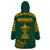 South Africa Rugby Wearable Blanket Hoodie Springboks Proud The Champions - Wonder Print Shop