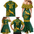 Custom South Africa Rugby Family Matching Mermaid Dress and Hawaiian Shirt Springboks Proud The Champions LT9 - Wonder Print Shop