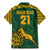 Custom South Africa Rugby Family Matching Mermaid Dress and Hawaiian Shirt Springboks Proud The Champions LT9 - Wonder Print Shop