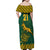 Custom South Africa Rugby Family Matching Off Shoulder Maxi Dress and Hawaiian Shirt Springboks Proud The Champions LT9 - Wonder Print Shop