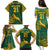 Custom South Africa Rugby Family Matching Puletasi Dress and Hawaiian Shirt Springboks Proud The Champions - Wonder Print Shop