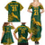 Custom South Africa Rugby Family Matching Summer Maxi Dress and Hawaiian Shirt Springboks Proud The Champions - Wonder Print Shop