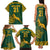 Custom South Africa Rugby Family Matching Tank Maxi Dress and Hawaiian Shirt Springboks Proud The Champions - Wonder Print Shop