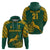 Custom South Africa Rugby Hoodie Springboks Proud The Champions - Wonder Print Shop