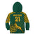 Custom South Africa Rugby Kid Hoodie Springboks Proud The Champions - Wonder Print Shop