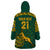 Custom South Africa Rugby Wearable Blanket Hoodie Springboks Proud The Champions - Wonder Print Shop