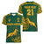 Custom South Africa Rugby Women V Neck T Shirt Springboks Proud The Champions - Wonder Print Shop