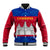 Personalised Cambodia Baseball Jacket With Simple Flag Style LT9 - Wonder Print Shop