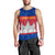 Personalised Cambodia Men Tank Top With Simple Flag Style - Wonder Print Shop