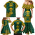 Custom South Africa Rugby Family Matching Mermaid Dress and Hawaiian Shirt Springboks Proud The Champions No2 LT9 - Wonder Print Shop