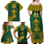 Custom South Africa Rugby Family Matching Off Shoulder Maxi Dress and Hawaiian Shirt Springboks Proud The Champions No2 LT9 - Wonder Print Shop