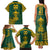 Custom South Africa Rugby Family Matching Tank Maxi Dress and Hawaiian Shirt Springboks Proud The Champions No2 - Wonder Print Shop