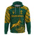 Custom South Africa Rugby Hoodie Springboks Proud The Champions No2 - Wonder Print Shop